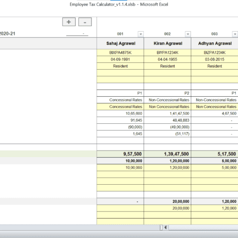 Salary Tax Calculator 